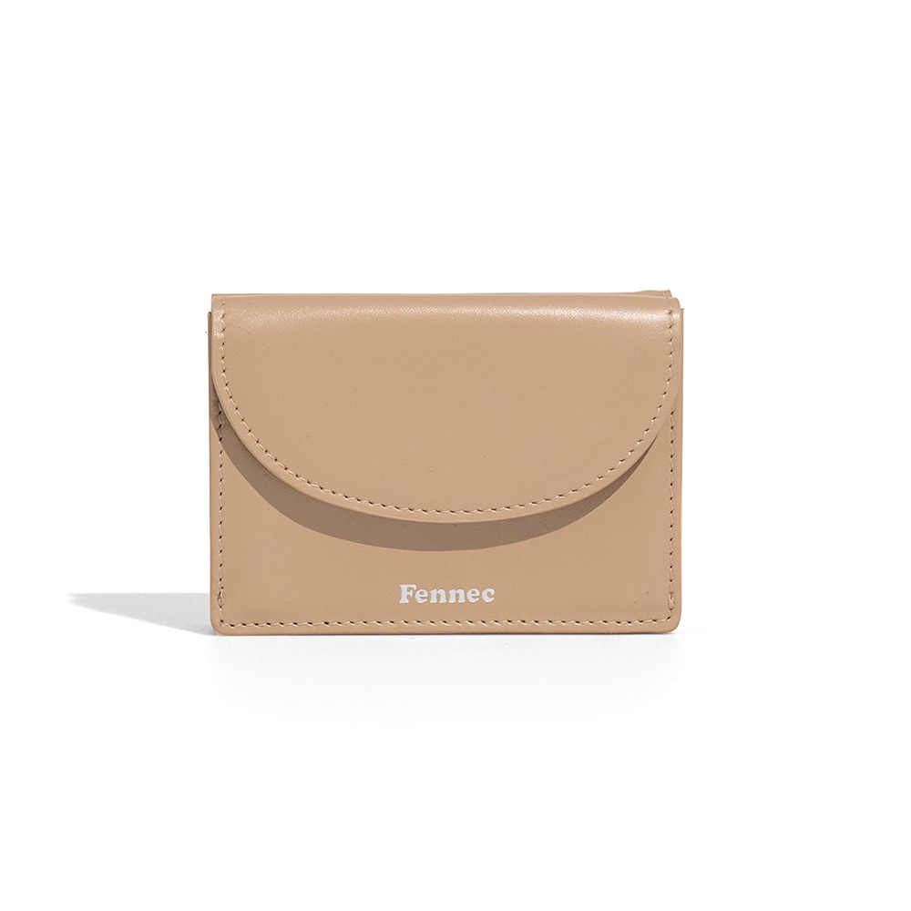FENNEC HALFMOON ミニウォレット - サンドベージュ