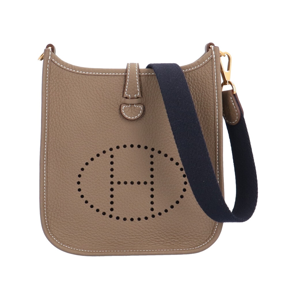 エルメス エブリンTPM ショルダーバッグ トゴ ベージュ HERMES 中古 美品