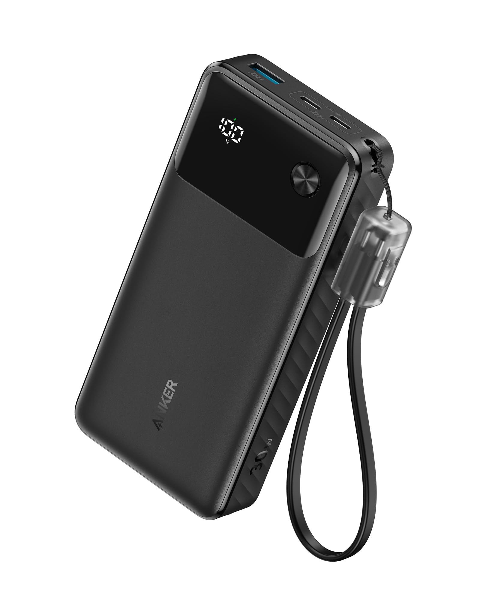 Anker Power Bank (20000mAh, 30W) (モバイルバッテリー 20000mAh 最大30W出力 USB-C