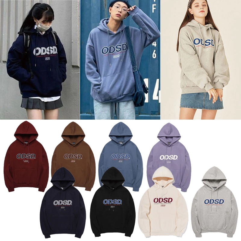 ODSD LOGO APPLIQUE HOODIE (8color) 韓国人気 6,503円