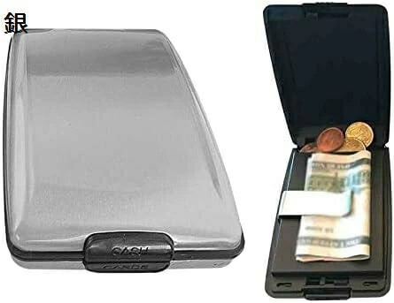 【20%OFFクーポン】カードケース 金属クレジット メタルカードホルダー カード ホルダー アルミ合金製 ウォレット メンズ レディース 多機能RFIDブロッキング名刺ホルダーハードケースプロテクタ