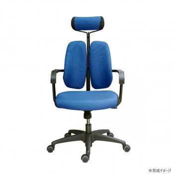 DUOREST（デュオレスト） リクライニングチェア ドットブルー DR-7600F