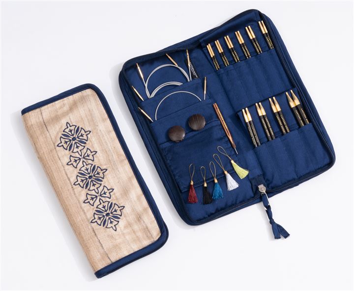 Interchangeable Needle Set 5-Heirloom Sizes(家宝のサイズは2.5/3mmから11/8mm, 3 millimeters - 8 mill)