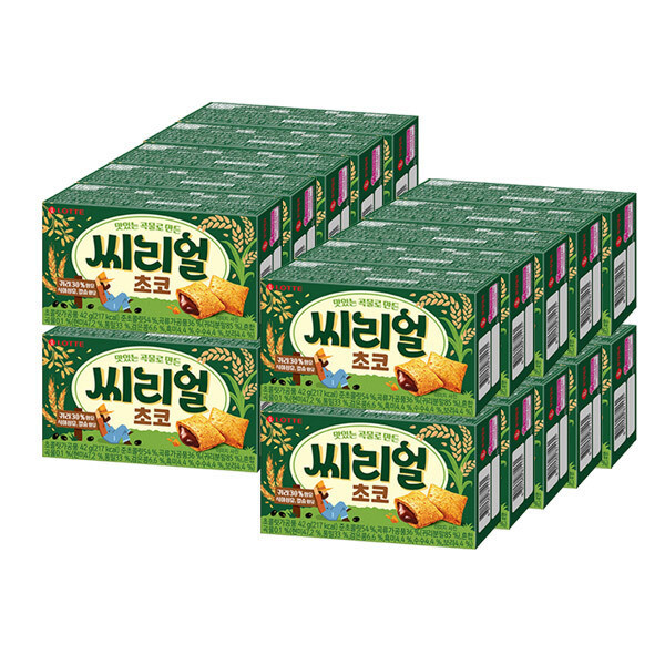 ロッテ製菓 シリアルチョコ 42g 20個