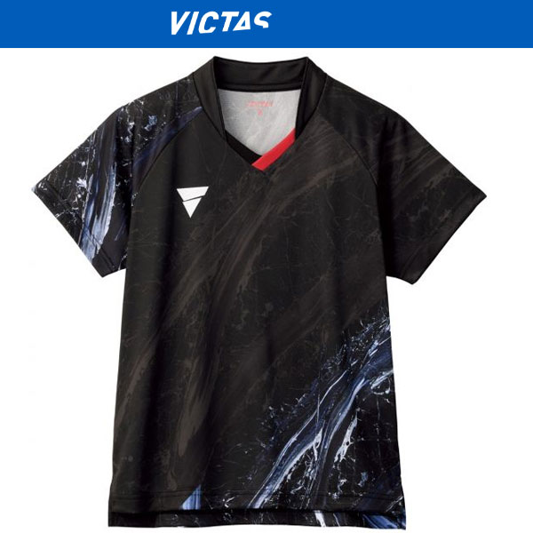 返品交換不可 現品限り処分 VICTAS ヴィクタス 半袖 ゲームシャツ V-NLGS408 卓球 512404-1100