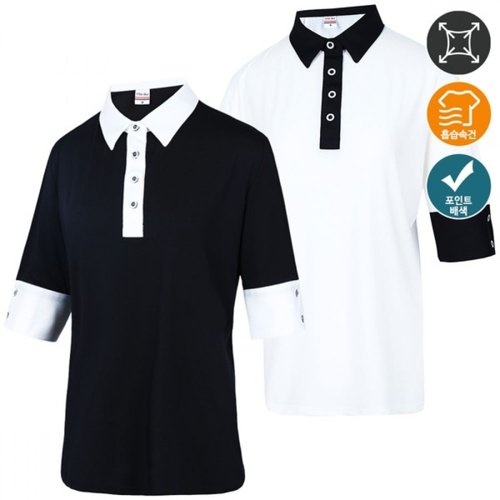 (ノーブルジーンズ) ノーブルジーンズレディース No.2031 ショートスリーブTシャツレディースゴルフ Tシャツ半袖サマーゴルフウェアレディースゴルフウェア