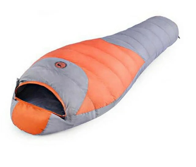 New type追加！スリーピングバッグ マミー型 封筒型 ダウン シュラフ 寝袋 春夏秋冬 オールシーズン 耐寒-25℃　冬用寝袋 オールシーズン ゆったり ビッグサイズ 収納　ホワイトダウン 登山