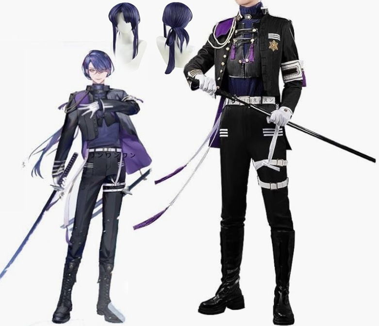 長尾景 三華の樂 コスプレ衣装 ながおけい 三華の樂 コスプレ バーチャルYouTuber アニメ イベント 学園祭 文化祭 コスチューム仮装 学園祭 文化祭