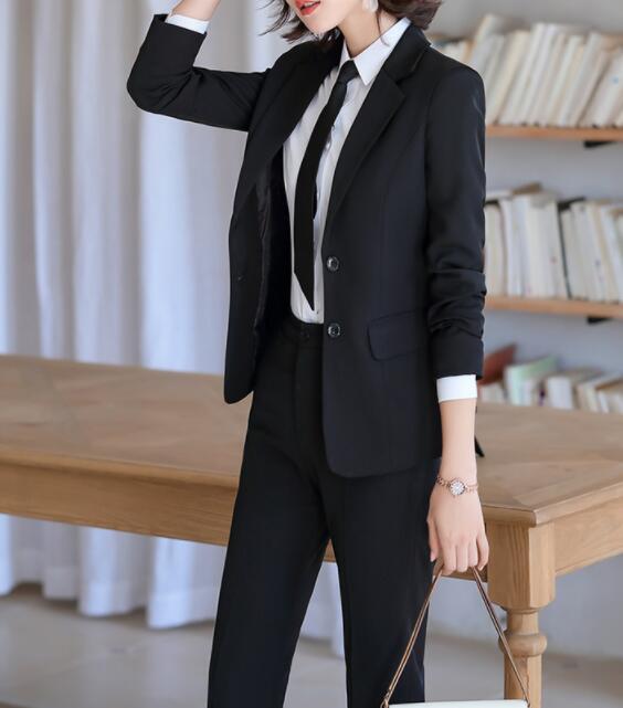 お安く提供「フォーマル」レディーススーツ 3点セットスーツ パンツスーツ スカートスーツ ブラック ネイビー セットアップ オフィス ビジネス 大きいサイズ リクルート S～4XL フォーマル 通勤