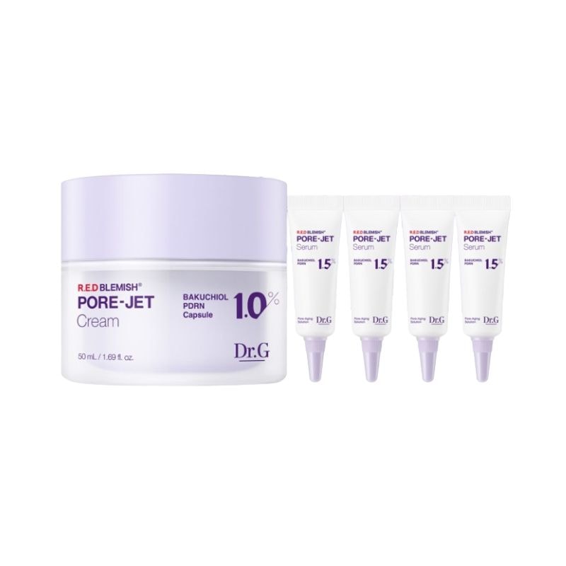 レッド ブレミッシュ バクチオール フォアジェットクリーム, 50ml + (セラム 5ml x 4ea)