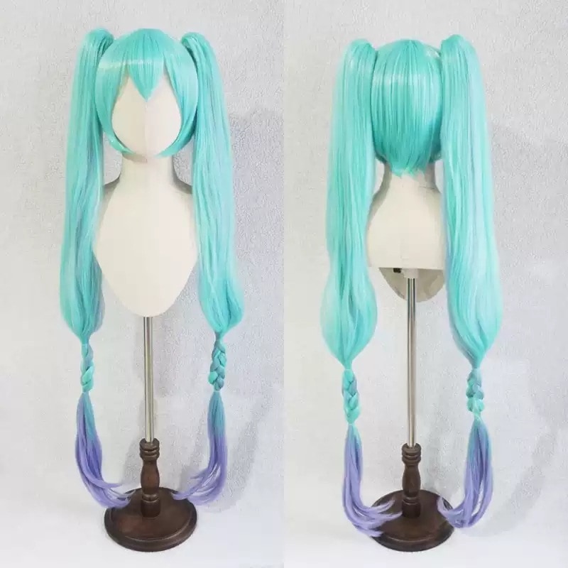 コスプレウィッグ 初音ミク 風miku 初音ミク 2021魔法の未来 wig かつら WIG 耐熱 変装 仮装 コスチューム 撮影 祭り