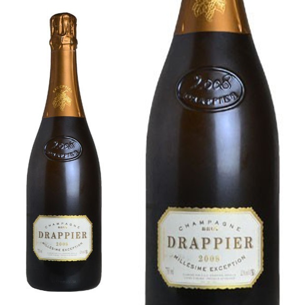 ドラピエ シャンパーニュ エクセプション ブリュット ミレジム 2019 数量限定輸入品 レリーフボトル ドラピエ社 正規代理店輸入品 白 辛口DRAPPIER Champagne Excep