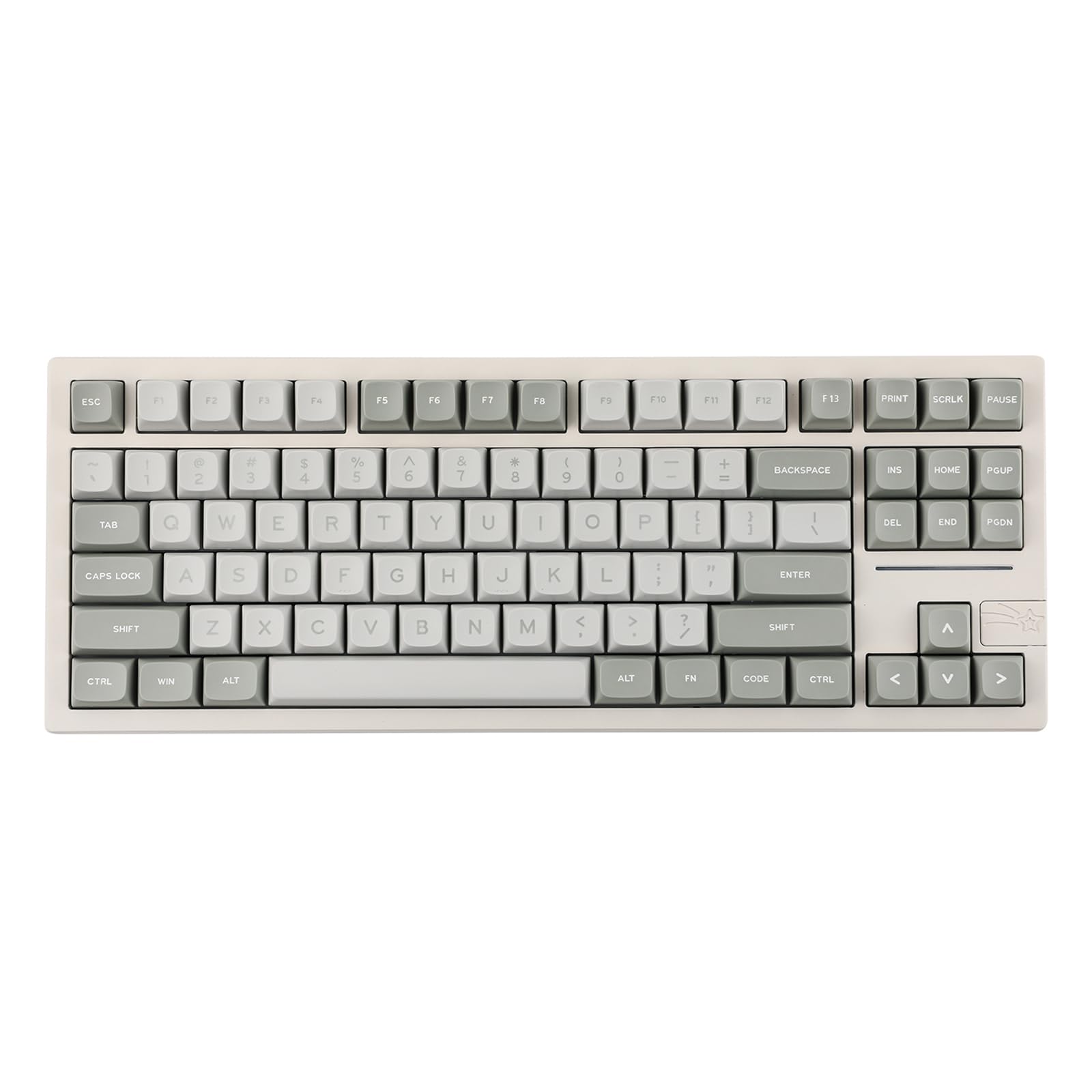EPOMAKER x Feker Galaxy80 ゲーミングキーボード アルミニウム合金 ワイヤレス メカニカルキーボード BT5.0/2.4G/USB-C ガスケットマウントキーボード ホットスワ