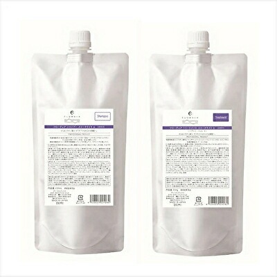 【2点詰替えセット】デミ フローディア スリークライト シャンプー 450ml + トリートメント 450g 詰替えDEMI FLOWDIA サロン さらさら なめらか ダメージケア リフィ