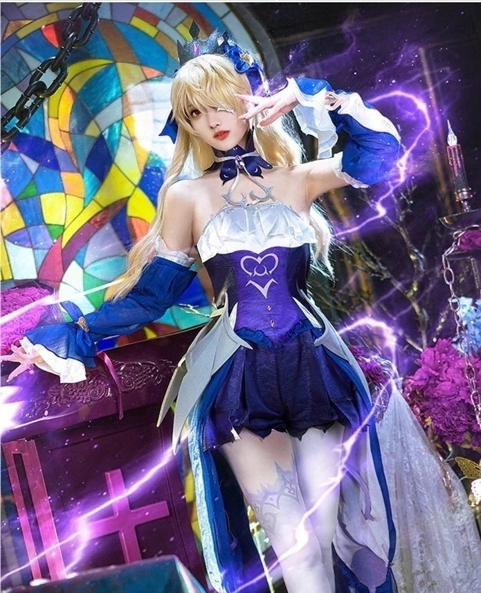 コスチューム コスプレ衣装 フィッシュル Fischl Genshin げんしん 原神 スーツ ハロウィン 2023年新作入荷コスプレ