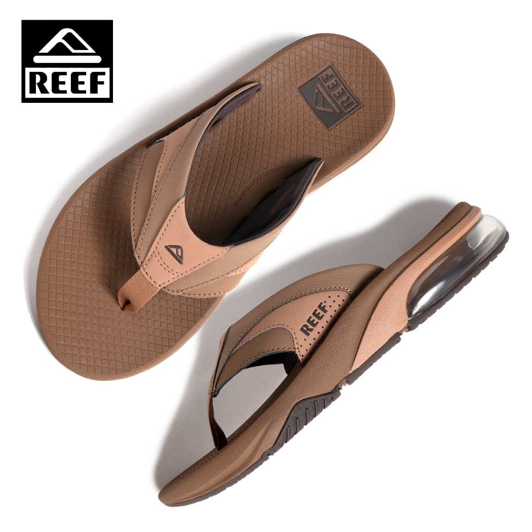 REEF リーフ ファニング フリップ フロップ トング サンダル FANNING + SANDAL TAN ( ブラウン 茶色 ベージュ ビーチサンダル アウトドア レジャー 旅行 タウンユース 川