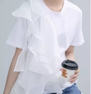 レディース トップス 半袖 かわいい 大人可愛い きれいめ シンプル カジュアル 上品 おしゃれ かっこいい 都会的 ラグジュアリー クラシカル カレッジ風 学生風 ベーシック アメリカン プレッピー