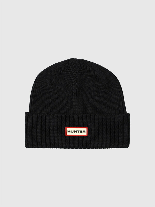 HUNTER ハンター ニット帽 ブランド ボックスロゴ UAH5530RPY Original Short Beanie