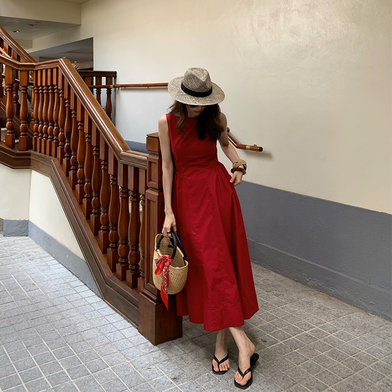 単独で味わい】ヘップバーンスタイルワン - ローン通気性ドレスz139