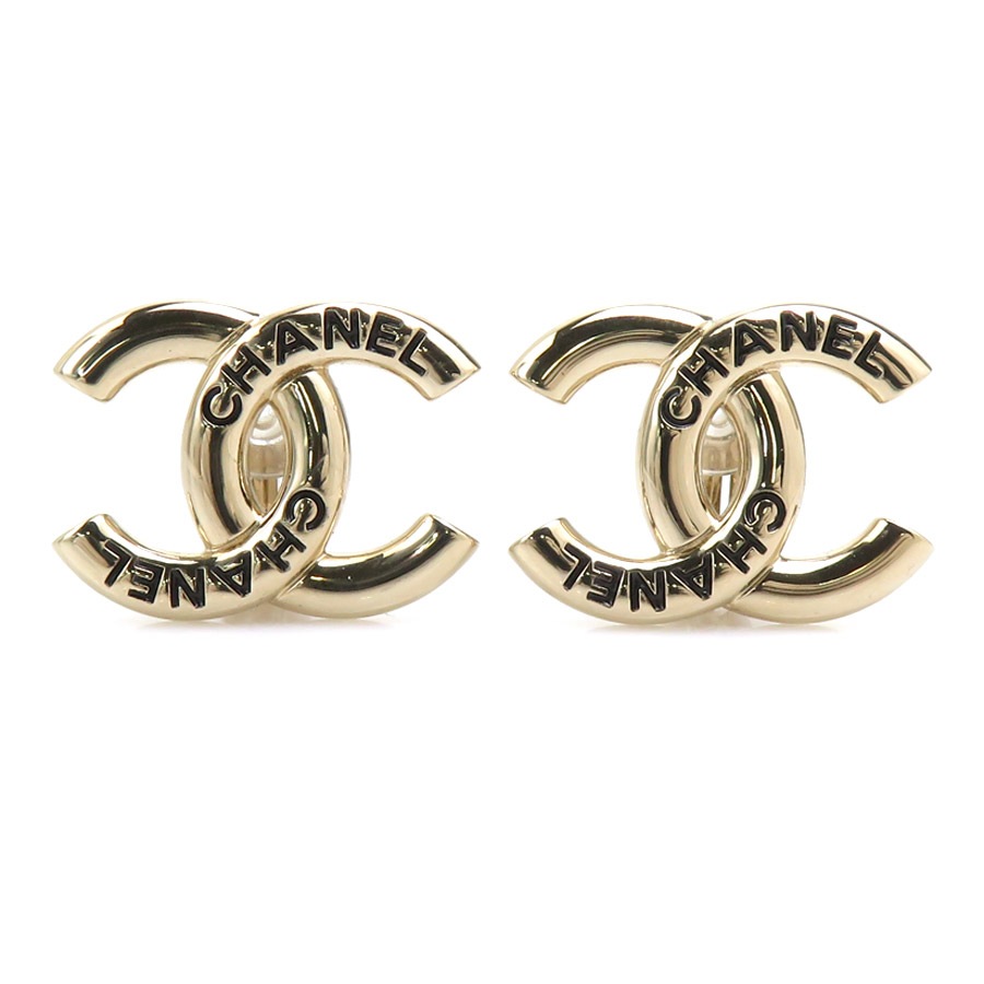 シャネル CHANEL イヤリング メタル ゴールド レディース 56518i