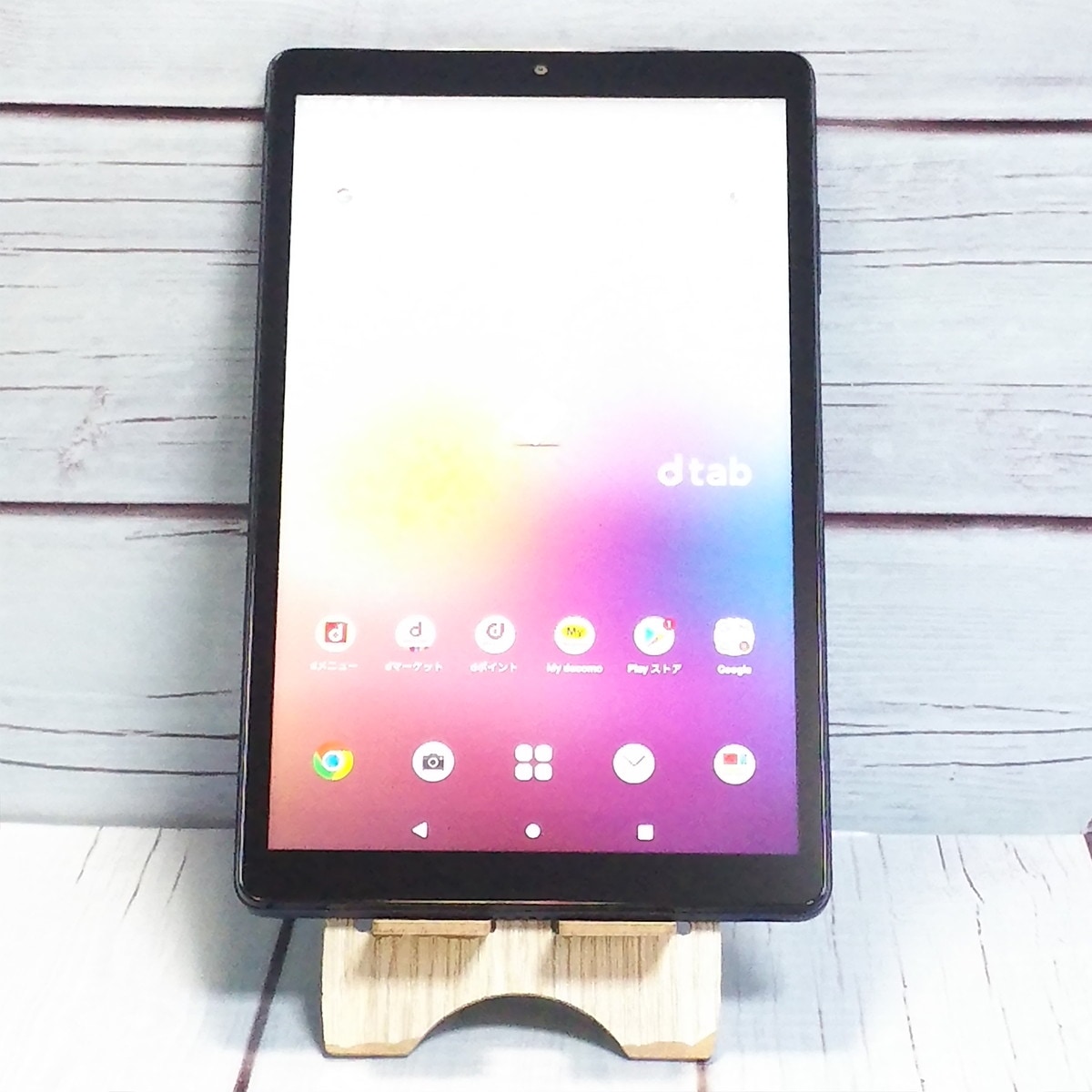 【送料無料】docomo dtab Compact d-42A ネイビー Androidタブレット eSIM対応 本体 白ロム B687475
