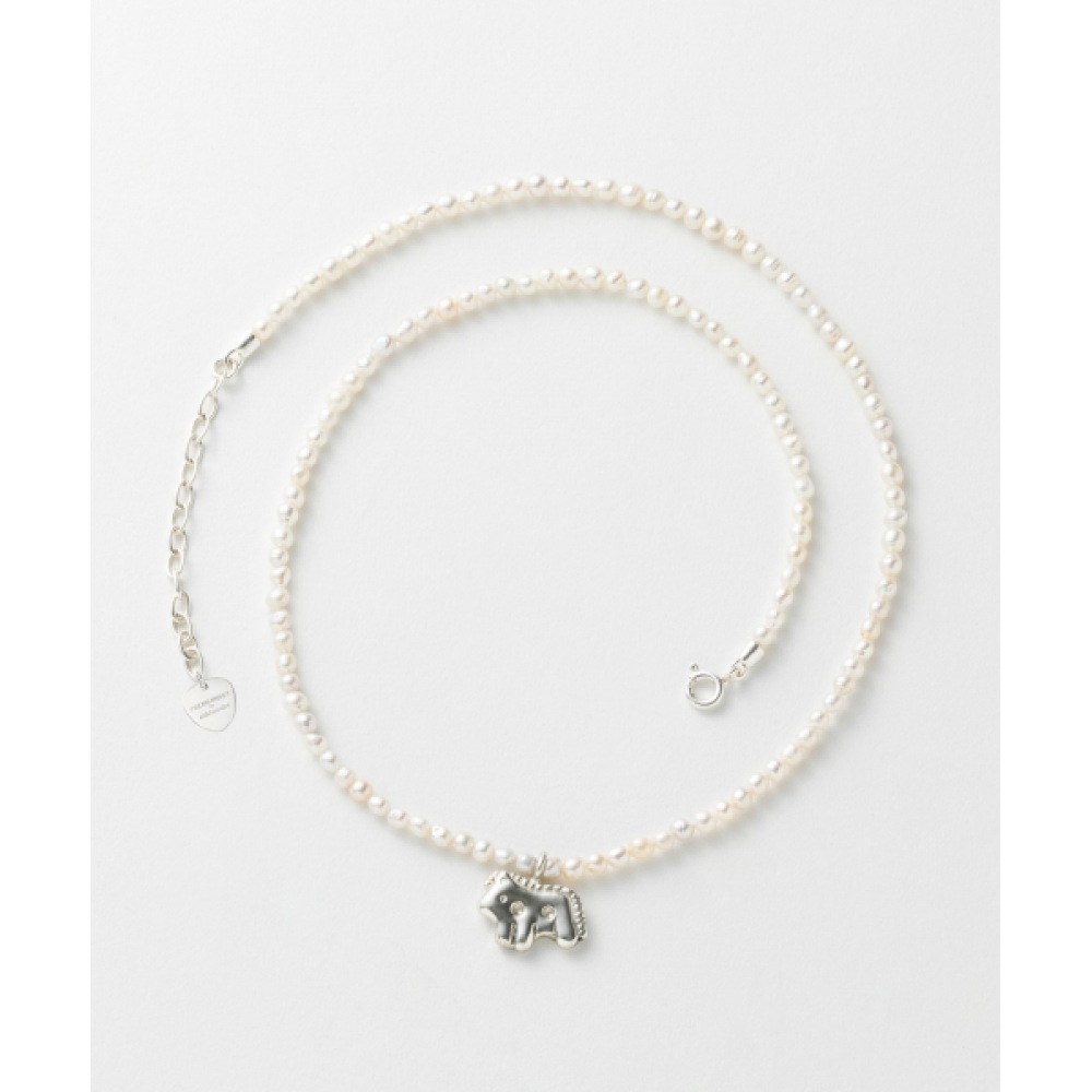 SICKFUMEDOT 12帯クッキー ネックレス - 淡水パール