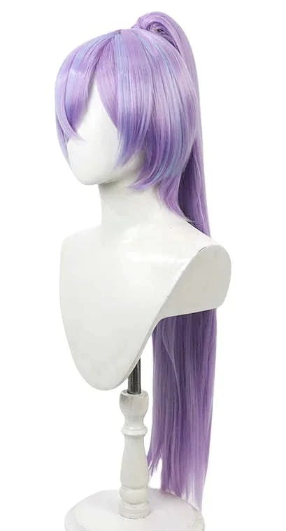 コスプレウィッグ星導ショウかつら耐熱長髪耐熱文化祭小物変身