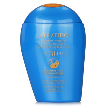 Shiseido エクスパート サン プロテクター SPF 50+UVA フェース & ボディー ローション (インビジブル, ベリー ハイ プロテクション, ベリー ウォーター-レジスタント)