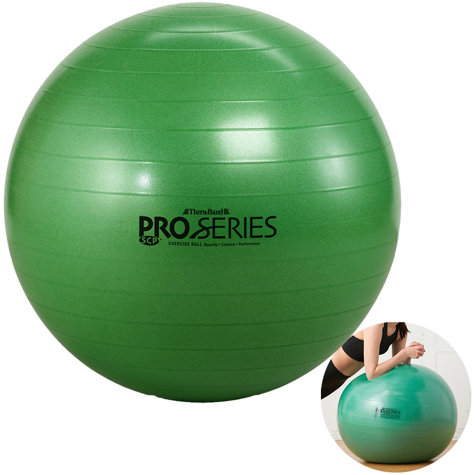 バランスボール エクササイズボール セラバンド マニュアル付 体幹 トレーニング ストレッチ エクササイズ インナーマッスル D&ampM ディーアンドエム THERABAND 国内正規輸入