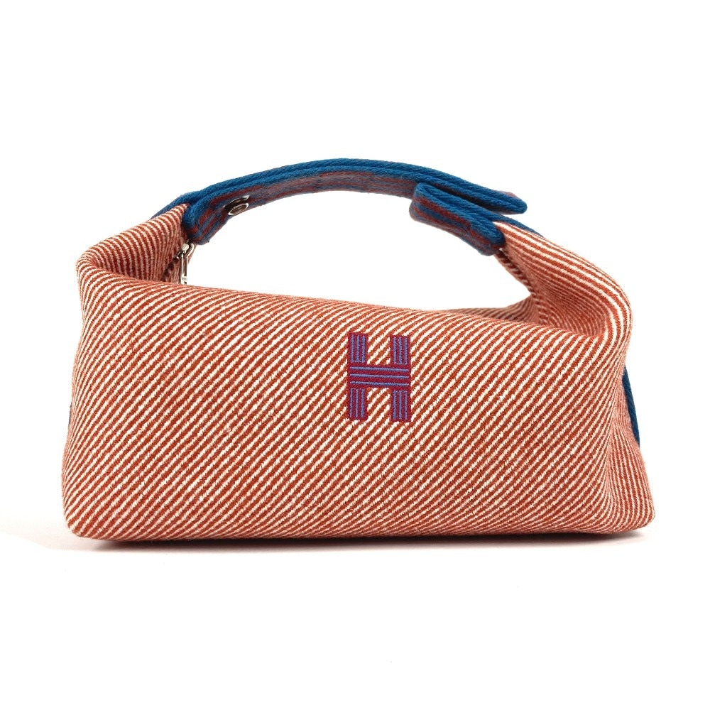 ハンドバッグ ブリッドアブラック PM Hナッテ ロゴ カバン バニティバッグ ポーチ トワルアッシュ トメット レッド系 66,550円