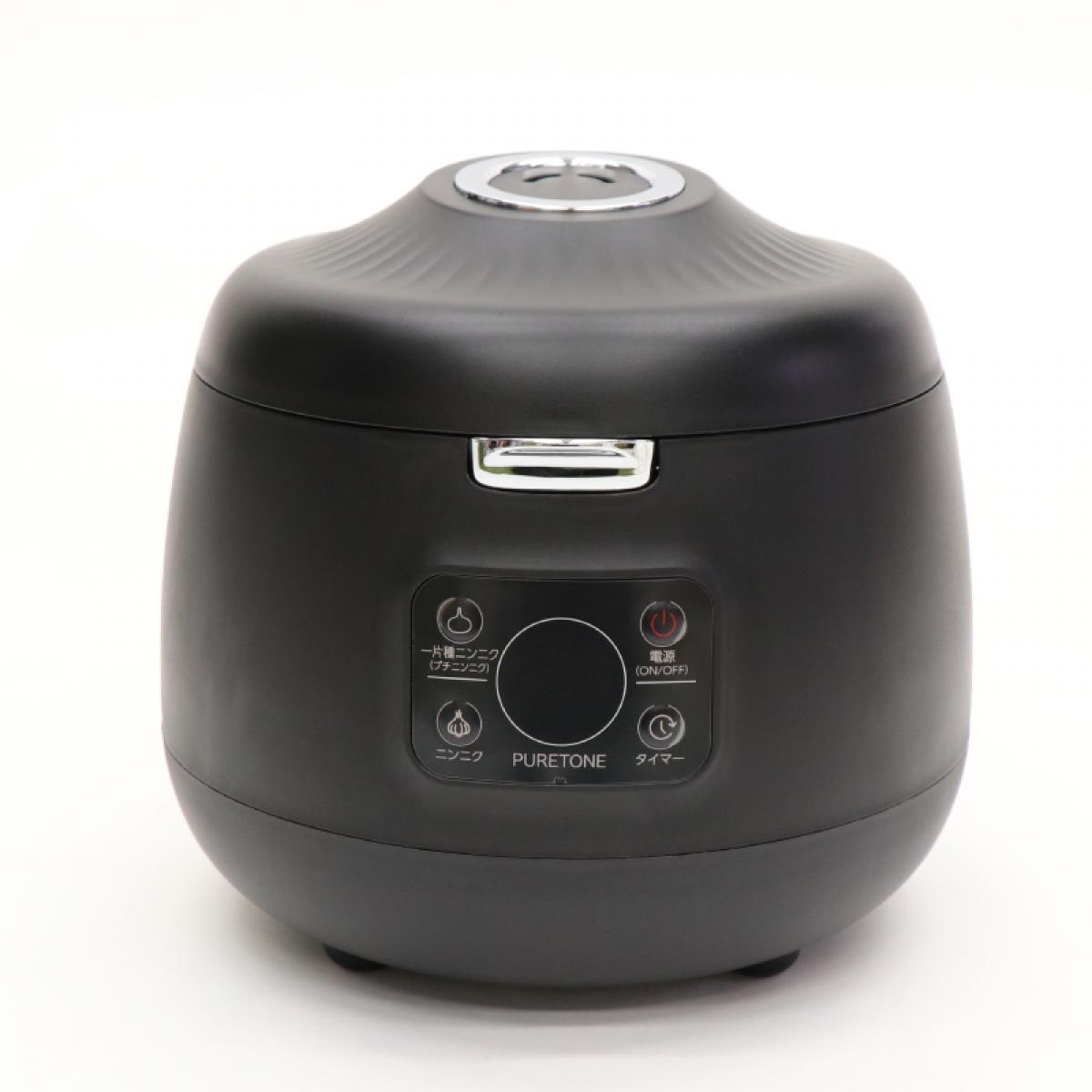 【在庫有・即納】 黒ニンニクメーカーmini TZ-1200 (2段式) 簡単操作 黒にんにく 発酵 タイマー タッチパネル デジタル表示 ニンニク