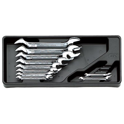 KTC 京都機械工具 スパナ セット 10本組 TS210 工具 ツール DIY 作業工具
