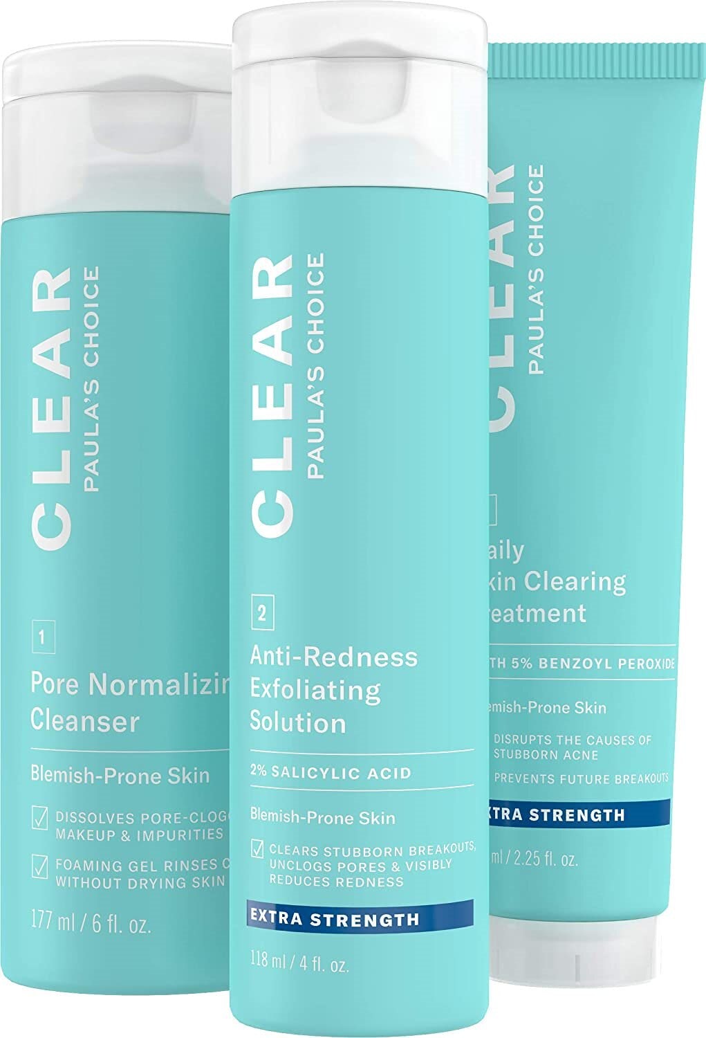 Paulas Choice CLEAR Extra Strength Acne Kit重度のニキビに
