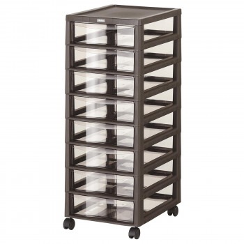 収納ケース アプロス B4深型8段 AP-B4-F8 ダークブラウン・DBR 6,487円