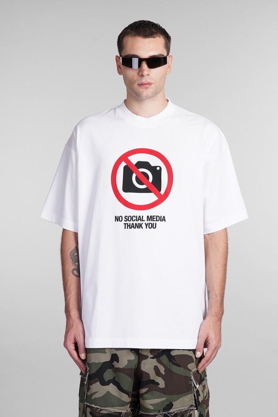UA65TR120W ホワイト 秋冬2024 Tシャツ メンズ ia
