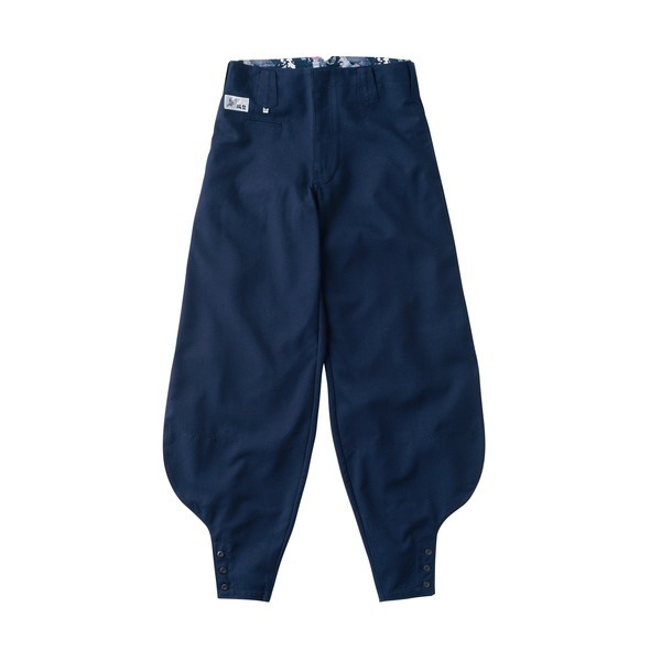 村上被服製 サージ素材の作業着 2308 江戸前超ロング 濃紺（のうこん） 95