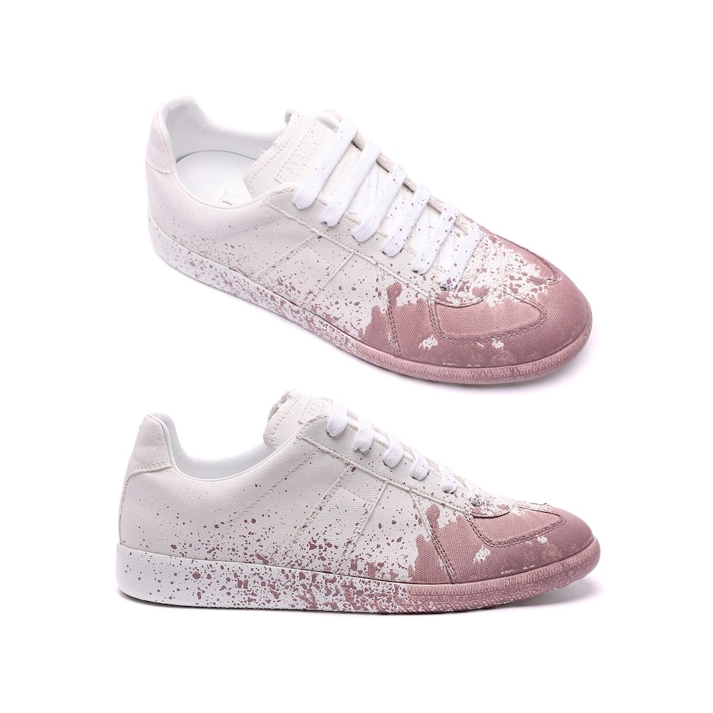 メゾンマルジェラ [メゾンマルジェラ] 22FW メンズレプリカペイントドロップスニーカー (S37WS0568_P4711_H9392_22F) PVOS37WS0568P4711H93900