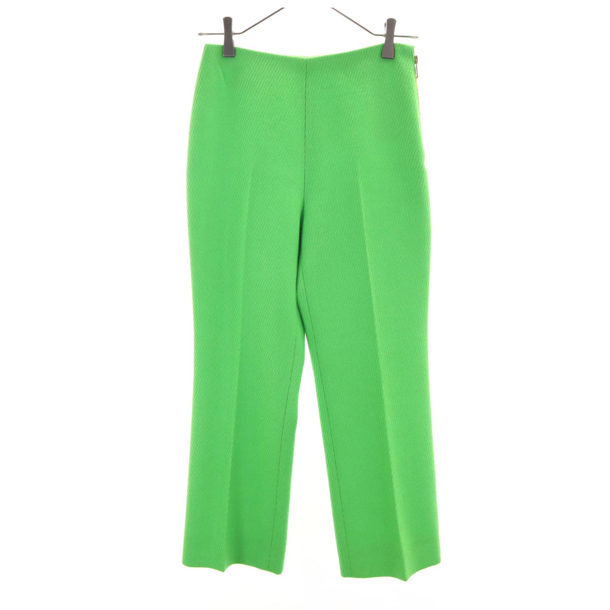 イタリア製 コーデュロイパンツ 36 ライトグリーン レディース 古着
