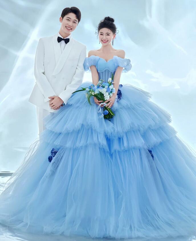 厳選素材二次会ドレス パーティードレス 結婚式ドレス ワンピース カラードレス 成人式ドレス ロング丈ワンピース 花嫁ドレス 高級感 お姫様 ウェディングドレス 可愛い 前撮りドレス 後撮り きれい