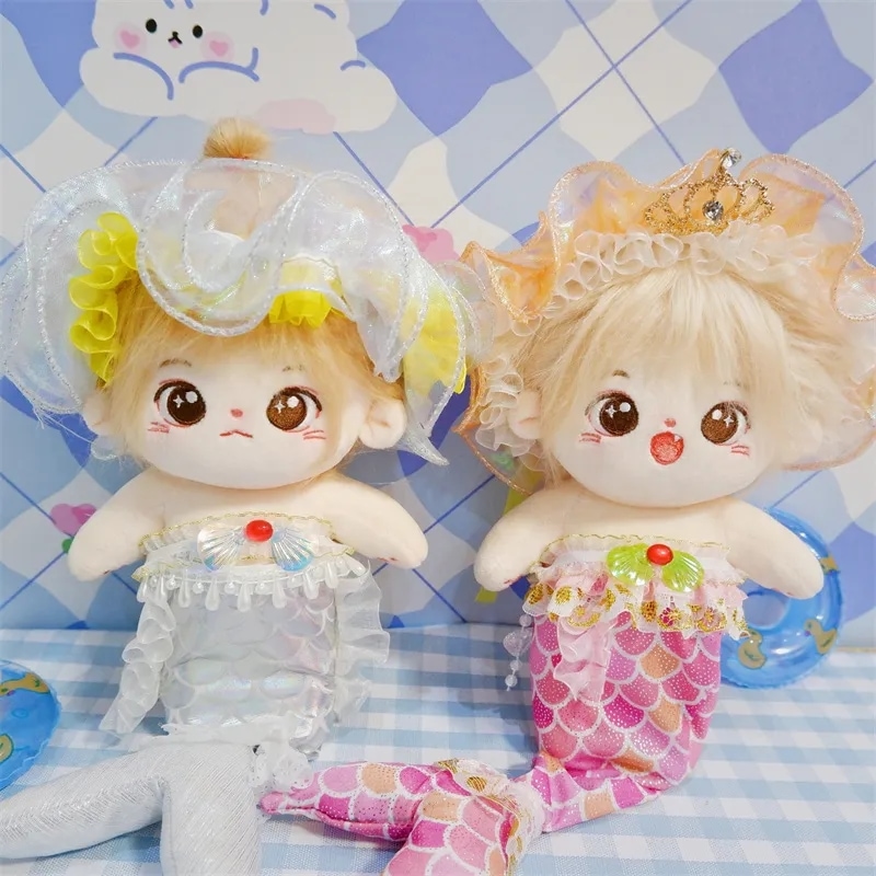 Qoo10] 20cm ミニ洋服 人魚姫 ぬいぐるみ用