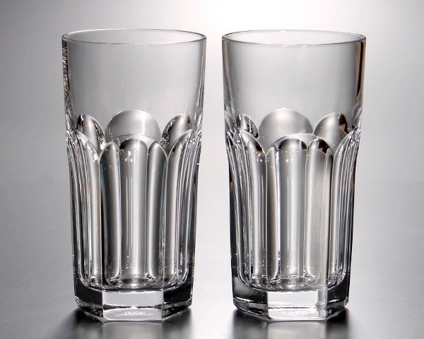 Baccarat 2811288 バカラ グラス ペア アルクール ハイボール タンブラー クリスタルガラス 14cm 客数x2 付属品 純正BOX・コントロールカード