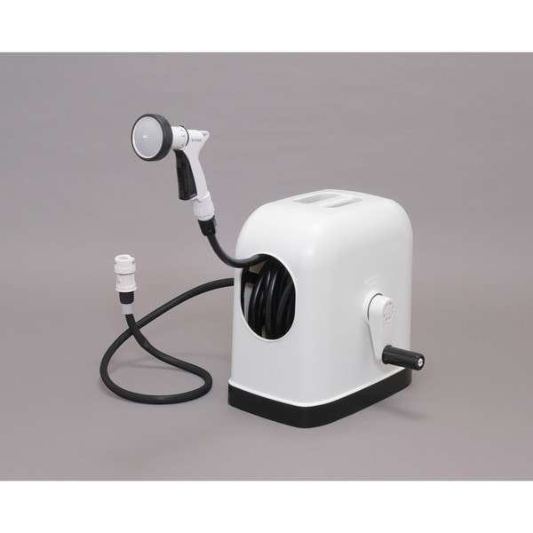 FHHG-30 ブラック/ホワイト フルカバーホースリールHG 30m メーカー直送