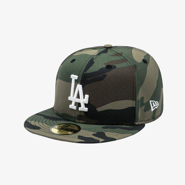 [] MLB LAドジャース ベーシック サイズキャップ ウッドランドカモ_14561928
