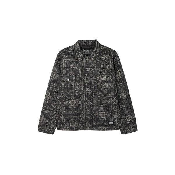 [GUESS] 男性ペイズリーパディングジャケット[MP4W4861]