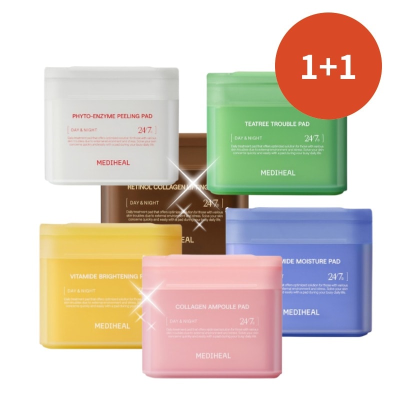 [1+1大容量限定企画計]四角パッドダブル企画6種 選り取り[フェイスマスク, 韓国コスメ, 肌荒れしわ,クマ,しみ,そばかす,スキンケア ,くすみ,ピーリング,水分, ツヤ肌 ,エイジングケア]