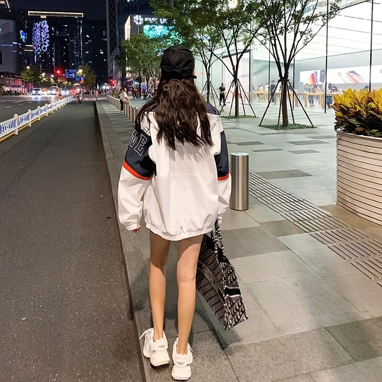 アウター レディース フード付きコート 春秋 トップス 2022 韓国版 ゆったり レトロ