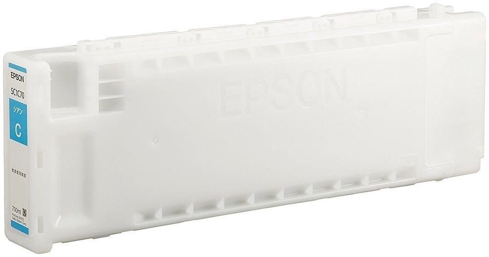 エプソン（まとめ買い）純正 SureColor用 インクカートリッジ 700ml シアン SC1C70 [x3]