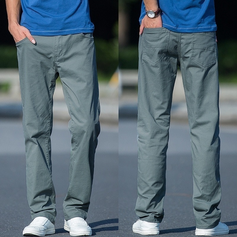 ズボン メンズ 秋 メンズ カジュアル ズボン ゆったり ストレートlメンズモデル ズボン 中年 太め 大きいヤード 太め メンズズボン 7,103円