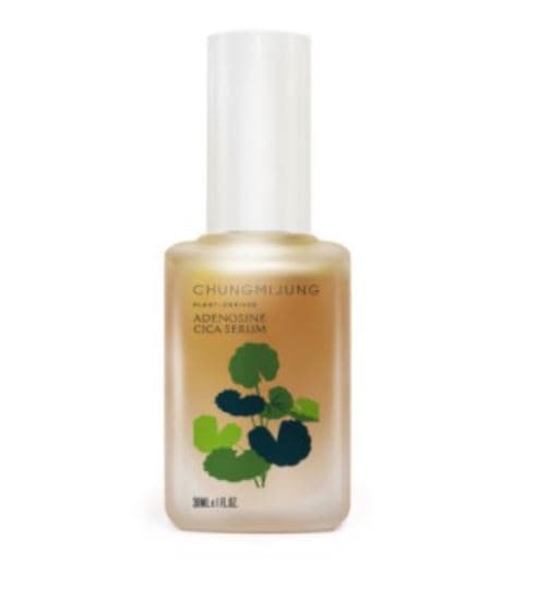 韓国の化粧品青味精アデノシンシカセラム30ml皮膚低刺激感受性肌用湯紫香