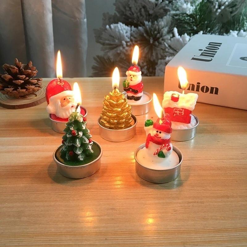 『クリスマス』クリスマスプレゼント キャンドル 装飾品 部屋飾り ロウソク ろうそく30%までに制限
